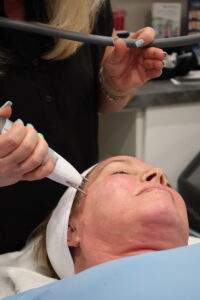 Non-surgical skin tightening treatment performed under medical oversight in North Scottsdale